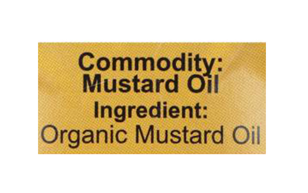 24 Mantra Organic Mustard Oil    Bottle  1 litre